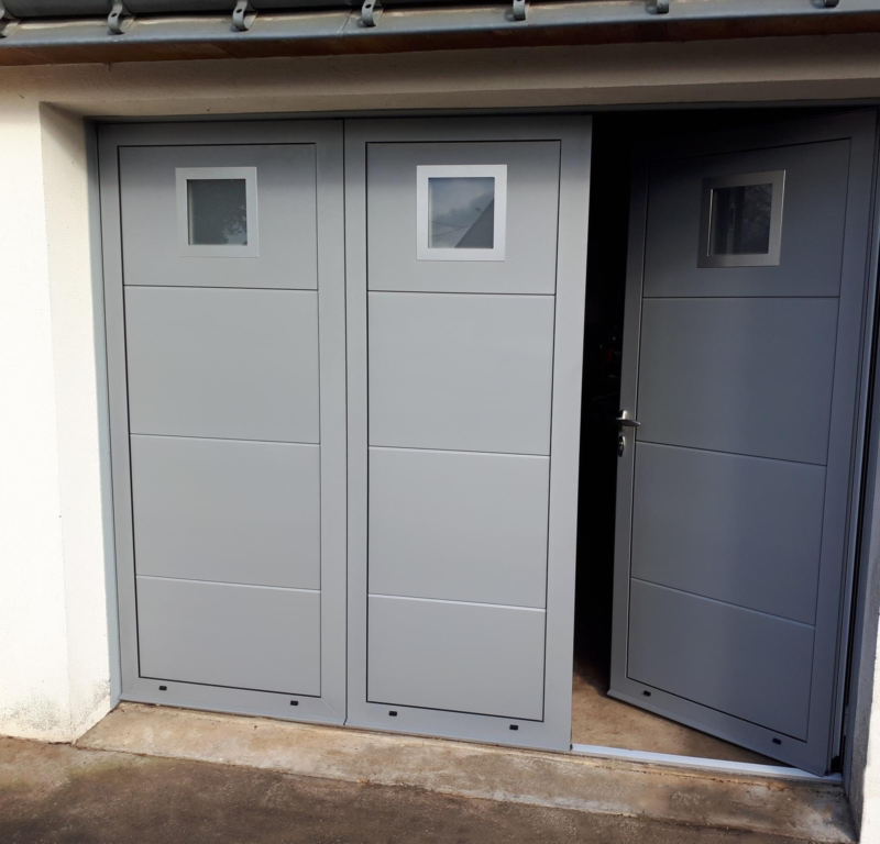 porte de garage battante 3 vantaux