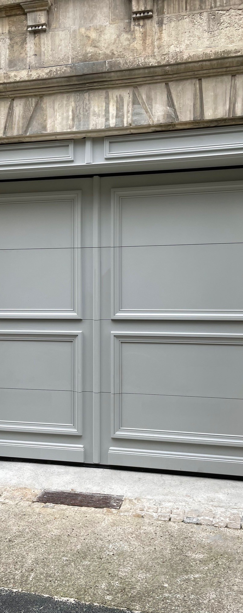 porte de garage bois massif 3