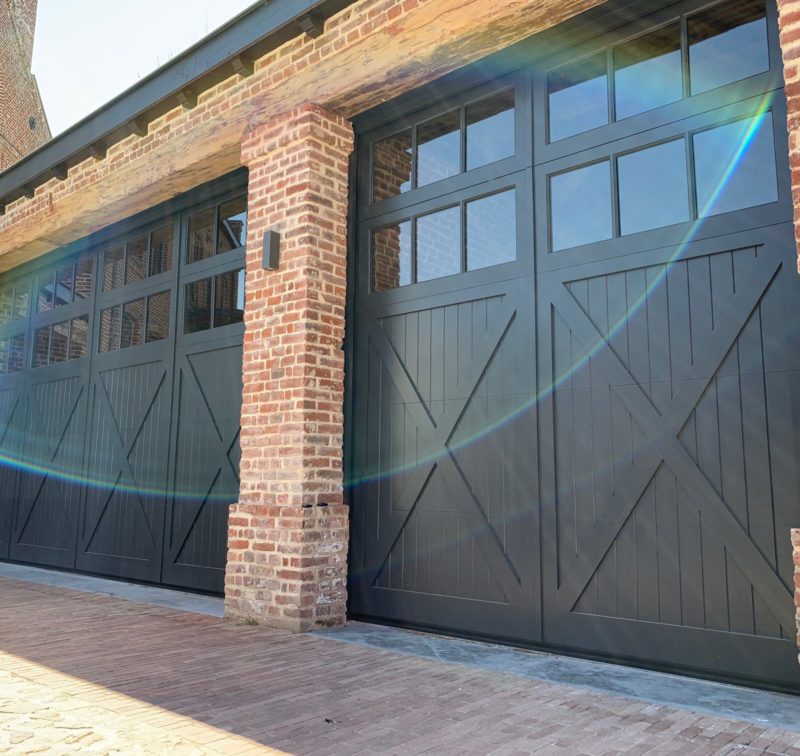 porte de garage bois massif 5