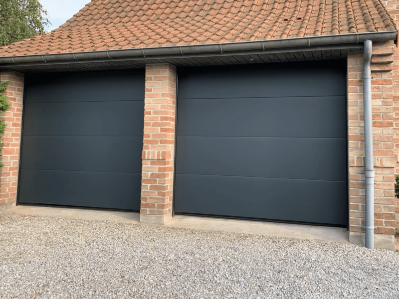 porte de garage sectionnelle lisse 5