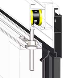 galet isolat verrou et poignee iso