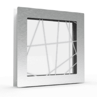 hublot lignes blanches