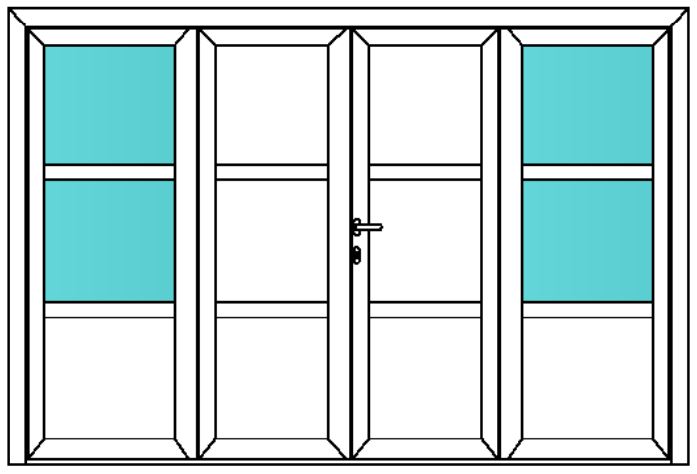 isobat 1 tiers panneaux centraux