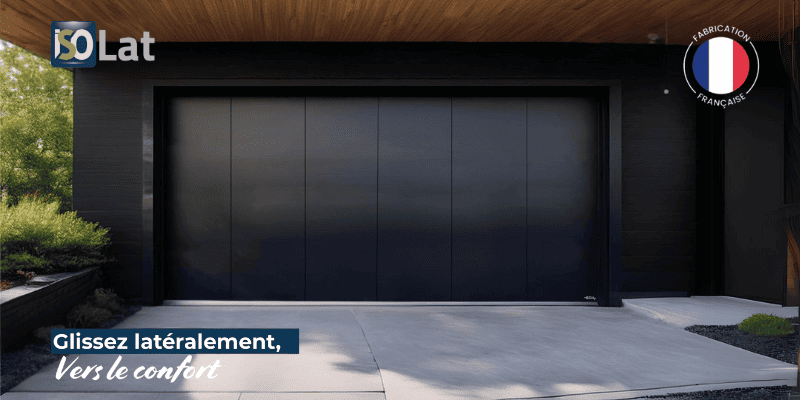 isolat porte laterale noir banniere