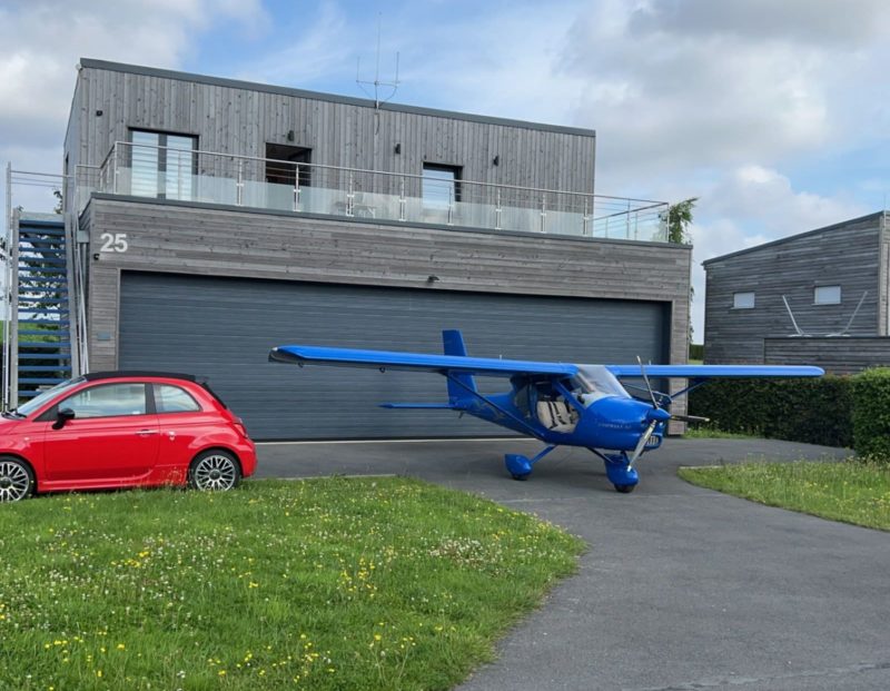 porte de garage sur mesure gris xxl sda