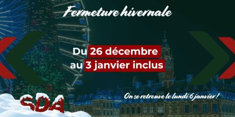 Fermeture hivernale du 26 décembre au 03 janvier inclus ❄️
