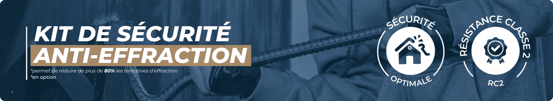 porte de garage kit anti effraction sda