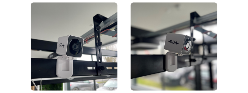 support magnetique camera