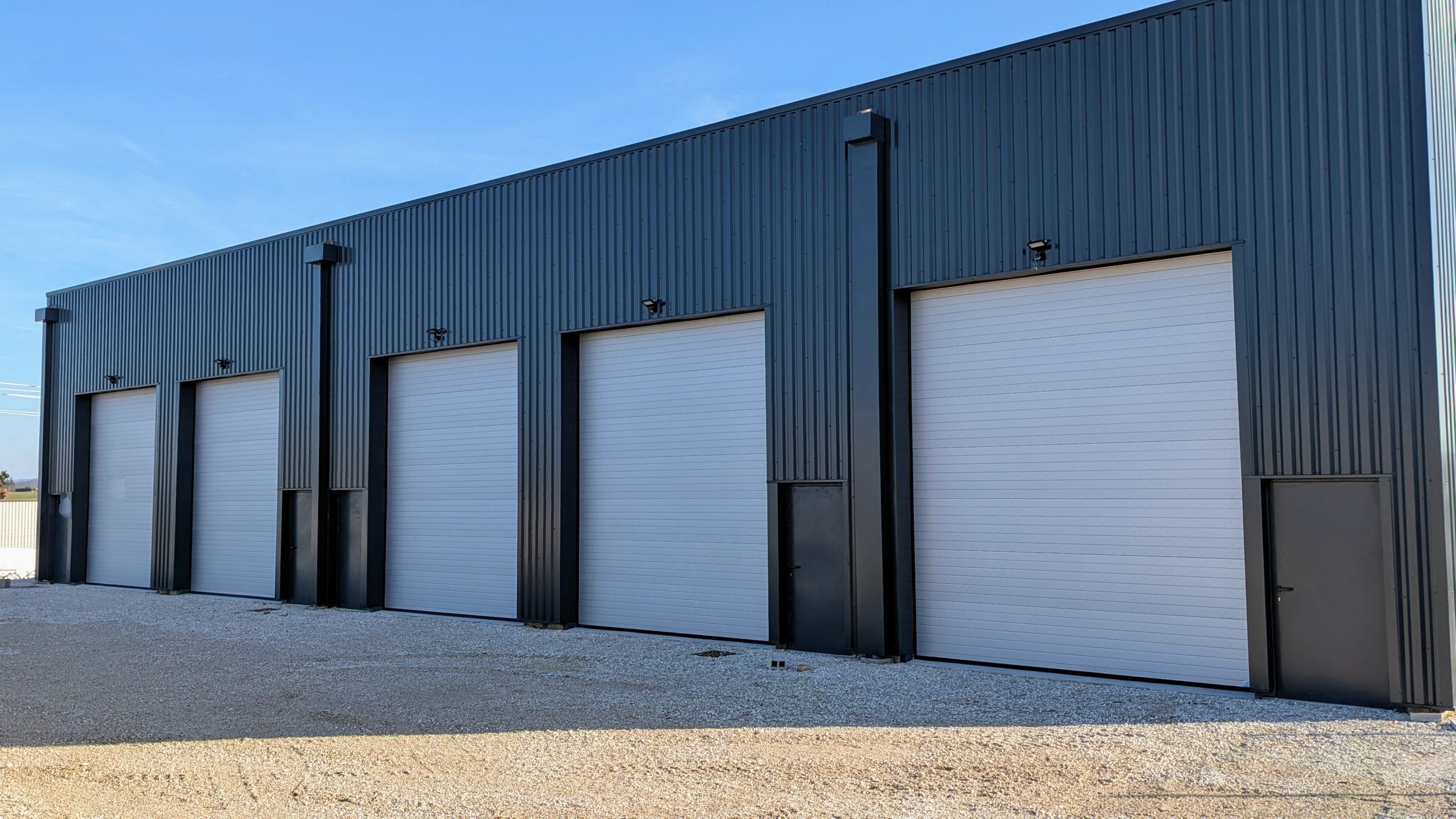 portes sectionnelles iso indus levee haute