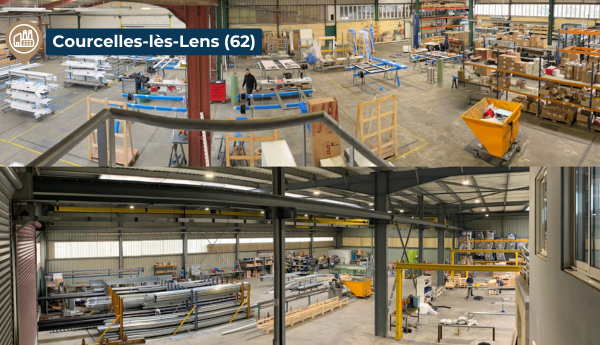 site de production sda courcelles les lens